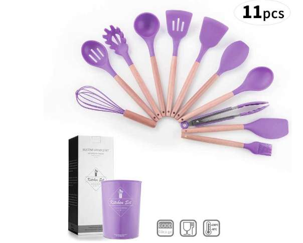 Non Stick Pot Spatula And Spoon