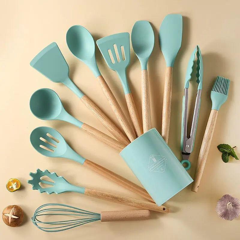 discountgiftsandgadgets, discountgiftsandgadgets.com, Non Stick Pot Spatula And Spoon